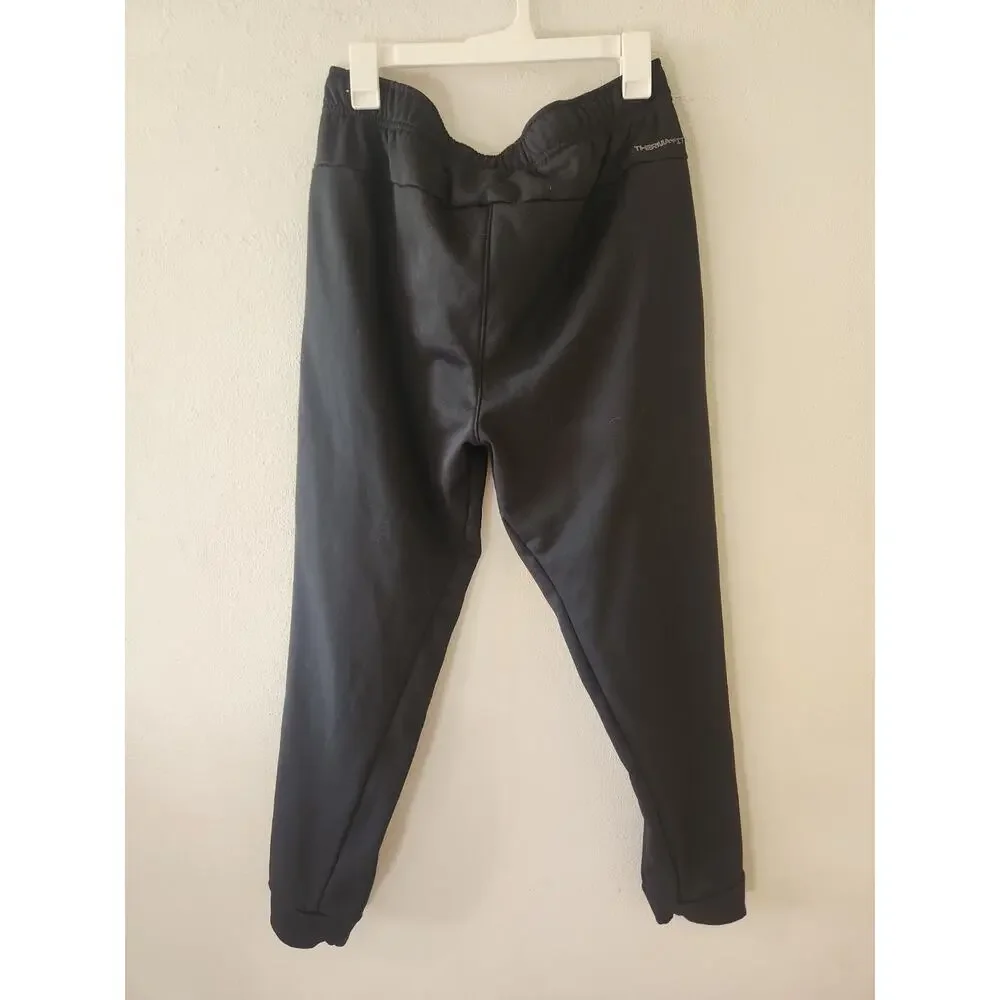 Nike Black Therma-Fit Retro Tech Sportswear Baggy Hem Track Sweatpants Large